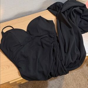 NWT Fashion Nova Black Maxi Dress